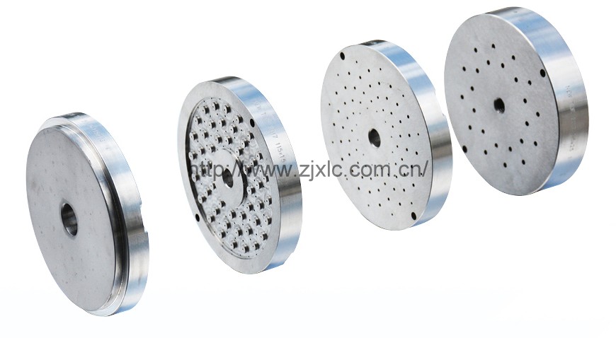 long fiber skin-core composite spinneret
